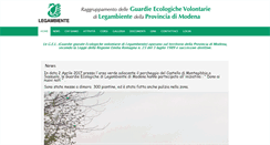 Desktop Screenshot of gelmodena.org
